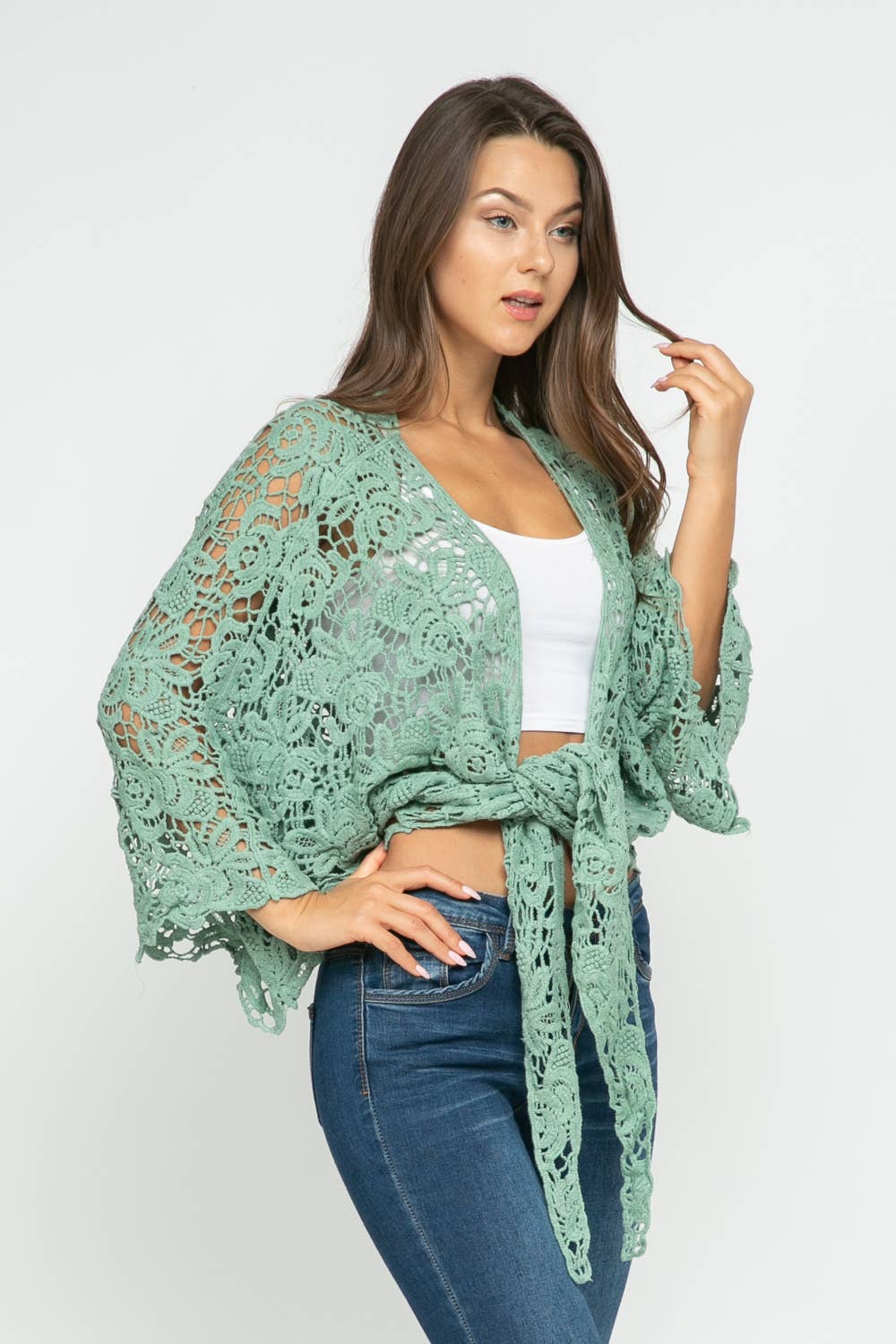 Talita Crochet Funky Boho Summer Kimono
