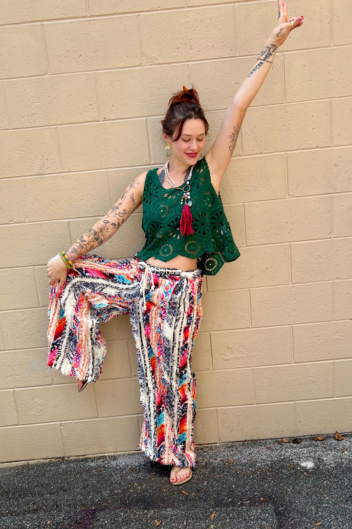 Rainbow In The Sky Pants by Jaded Gypsy