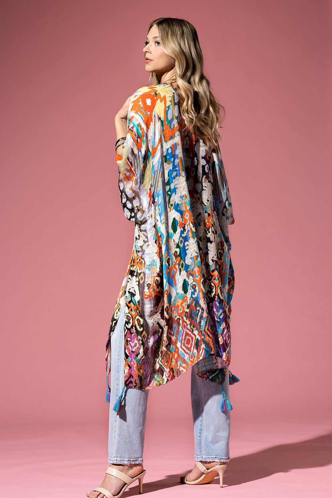 Soho funky Tassel Boho Layering Kimono