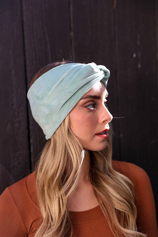 Super Soft Twisted Velvet Headbands