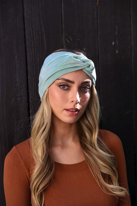 Super Soft Twisted Velvet Headbands