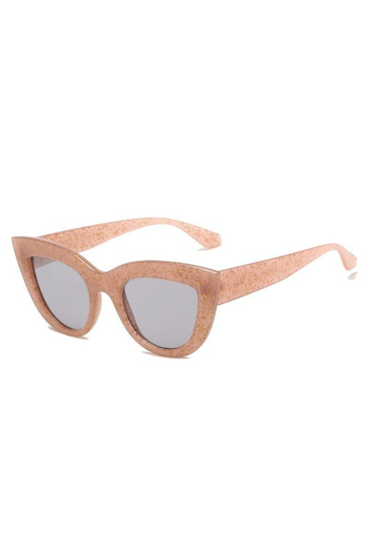 Women Round Fashion Cat Eye Sunglasses