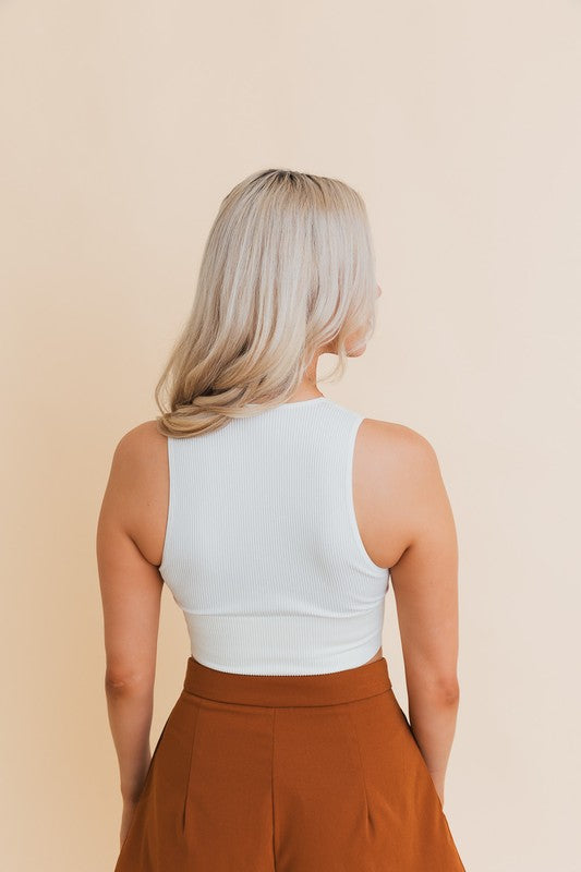 Ultra Comfy Everyday Ribbed Crop Top