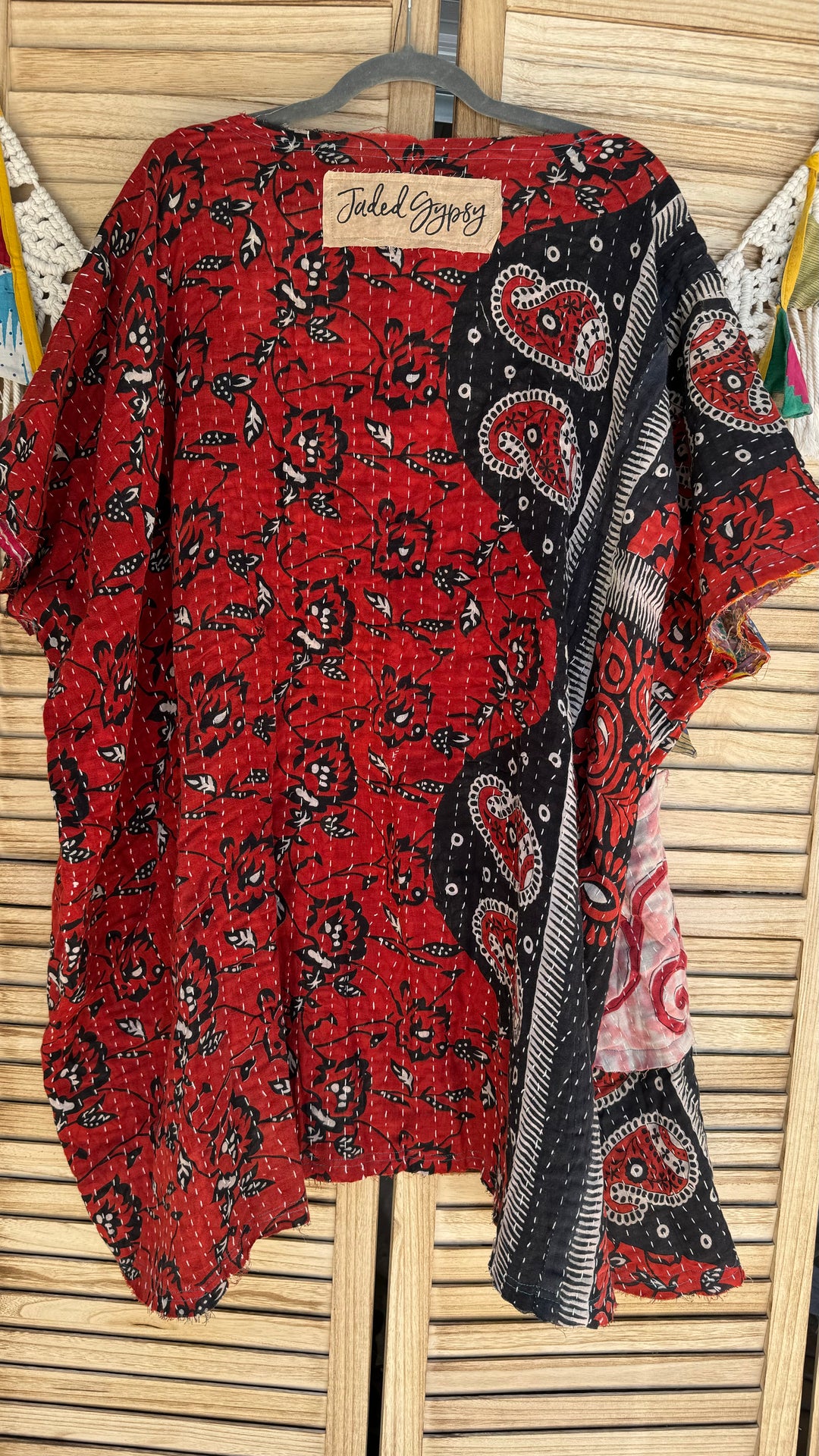 Combo 13 - Sunset Dreams Kantha Cropped Boho Kimono