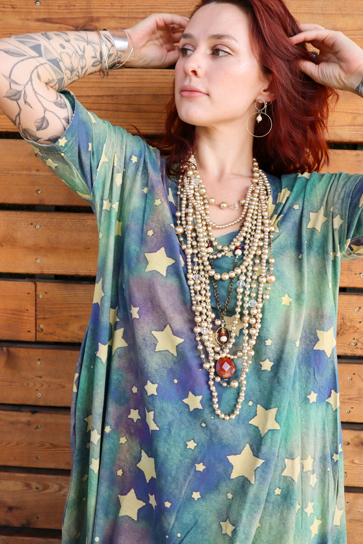 Star Night Dreamy T-shirt Dress