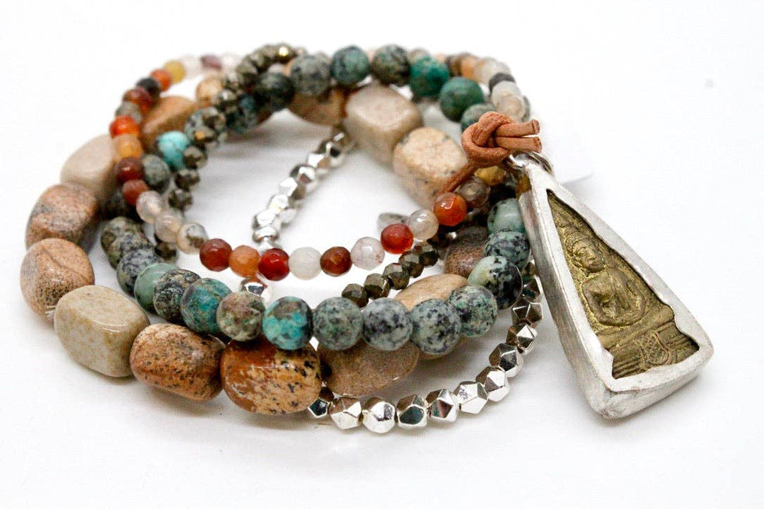 Buddah Bracelet Stack