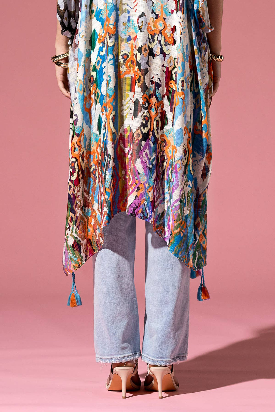 Soho funky Tassel Boho Layering Kimono