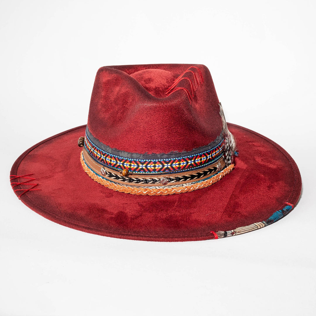 COCHELLA COWGIRL in DEEP RED