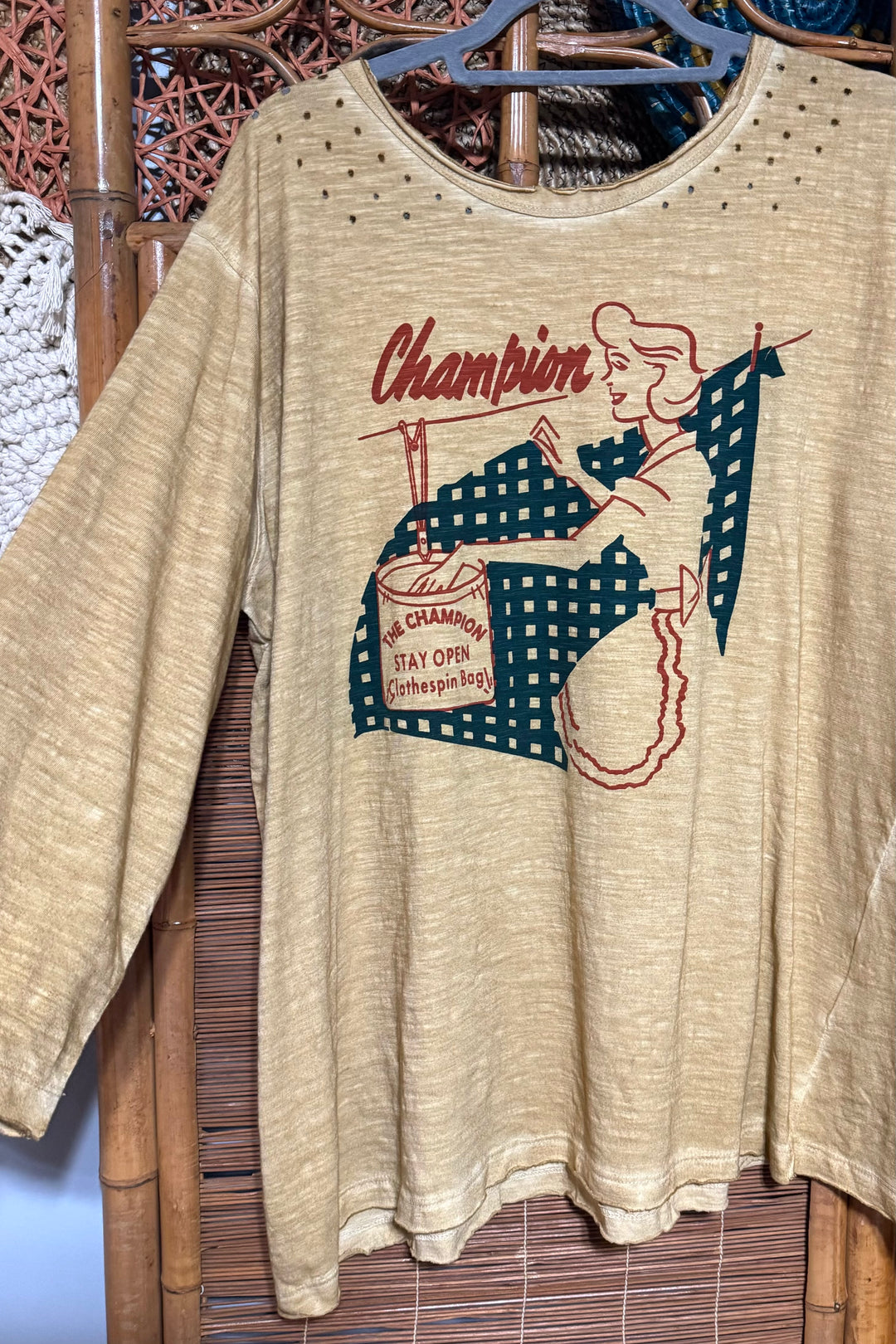 The Champion Tea dye Top