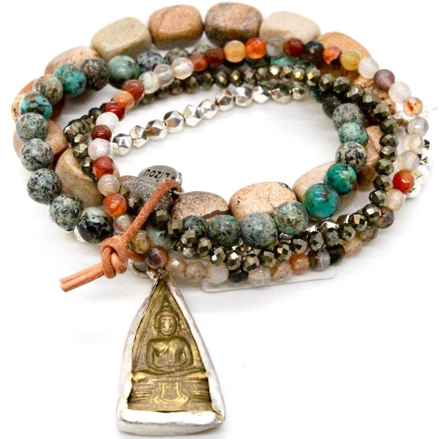 Buddah Bracelet Stack