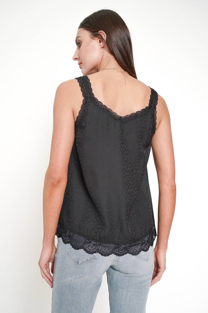 The Natalie Lace Trimmed Cami