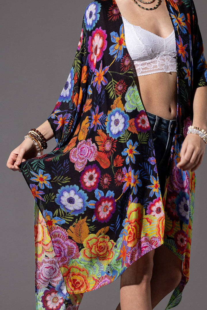 Vineyard Flower Kimono