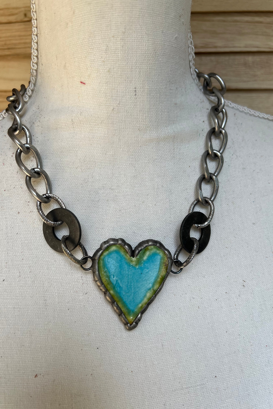 Carved Heart Necklace