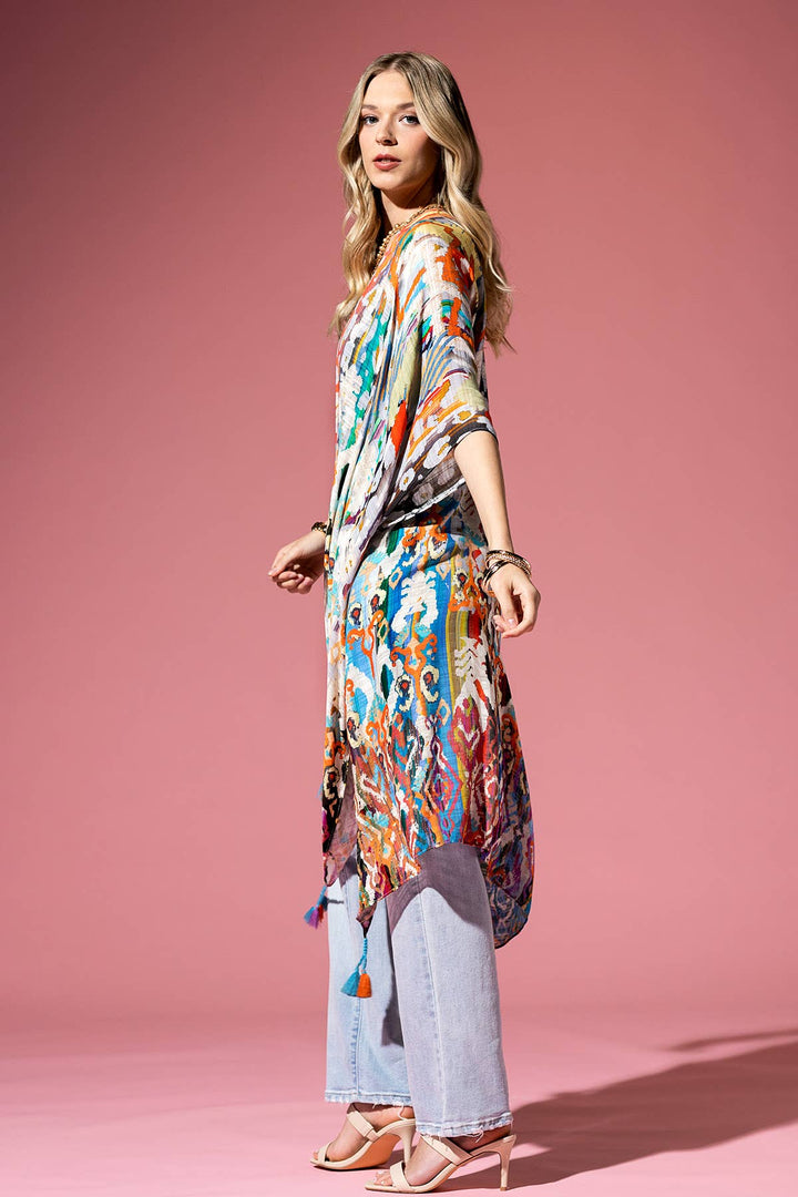 Soho funky Tassel Boho Layering Kimono