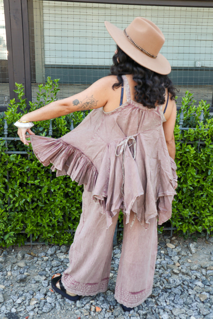 Sassy Sway Neutral Cotton Layering Tank Top