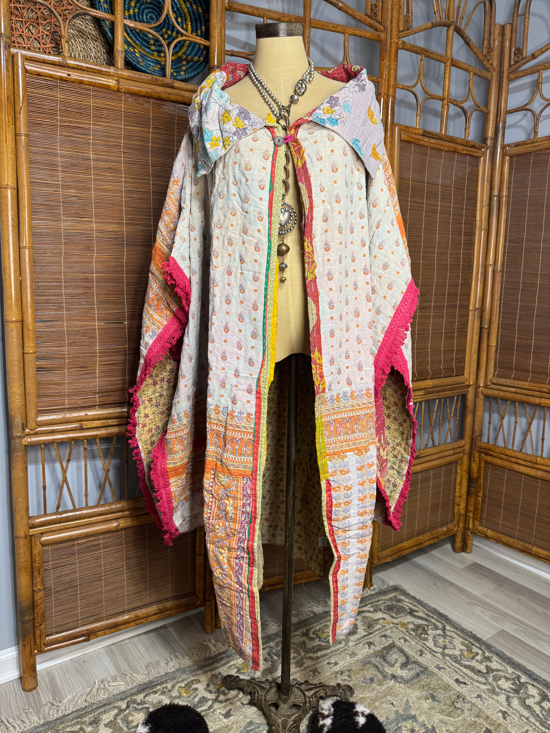 COMBO C- OOAK Sunrise Poncho Reversible Jacket Kimono