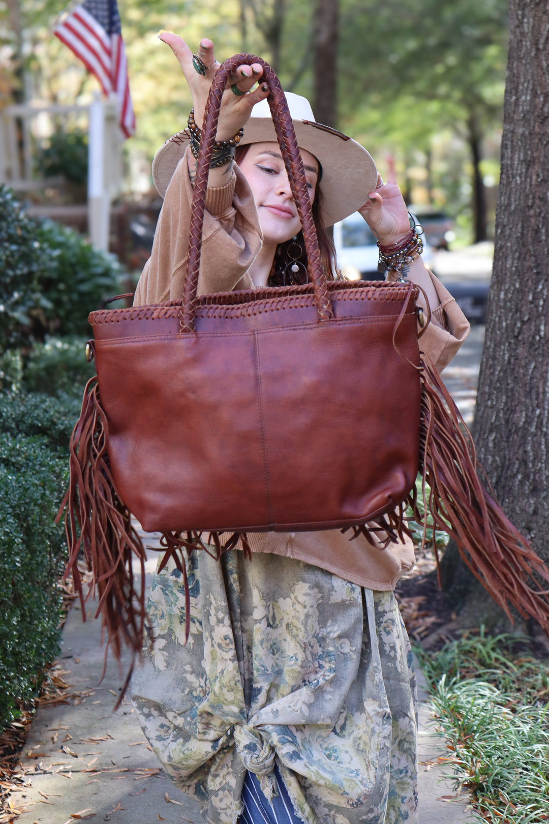 The Shelly Leather Bag