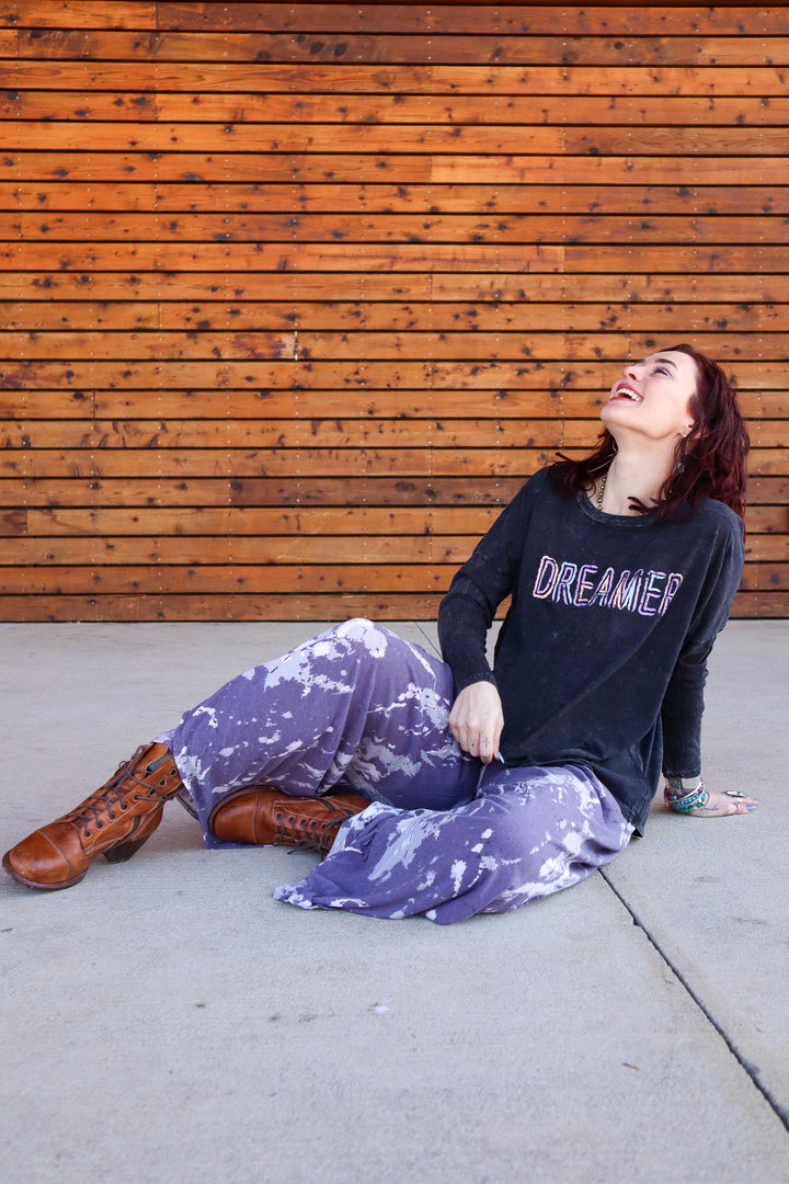 Sale Dreamer Vintage Washed Long-Sleeve Graphic Tee