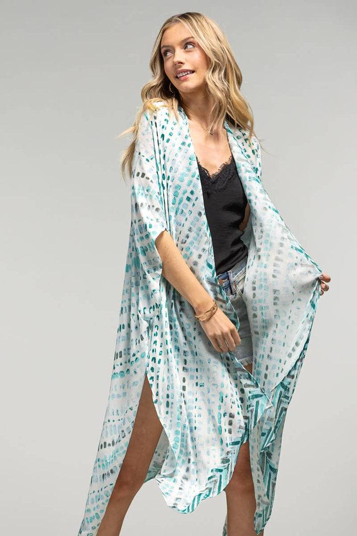 The Watercolor Artist Boho Kimono