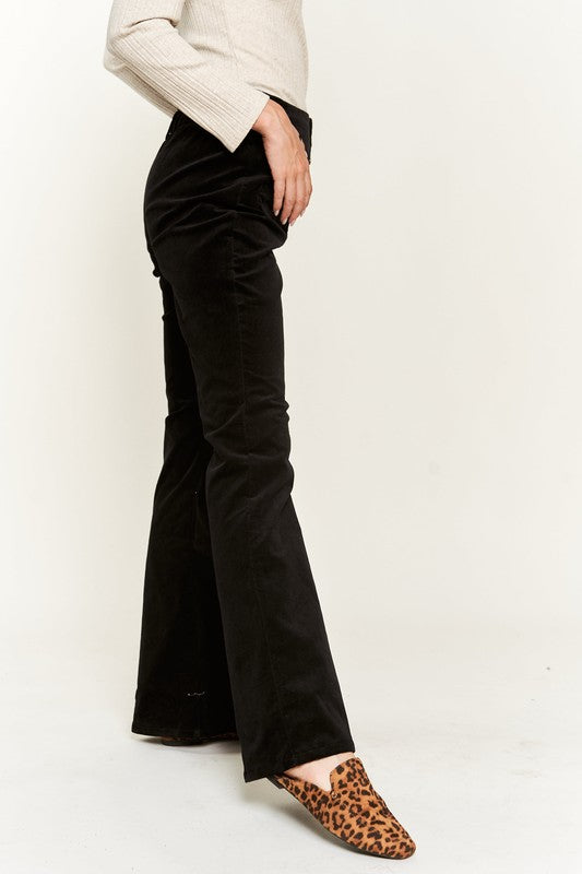 Plus Size Simple Days Cord Flare Pant