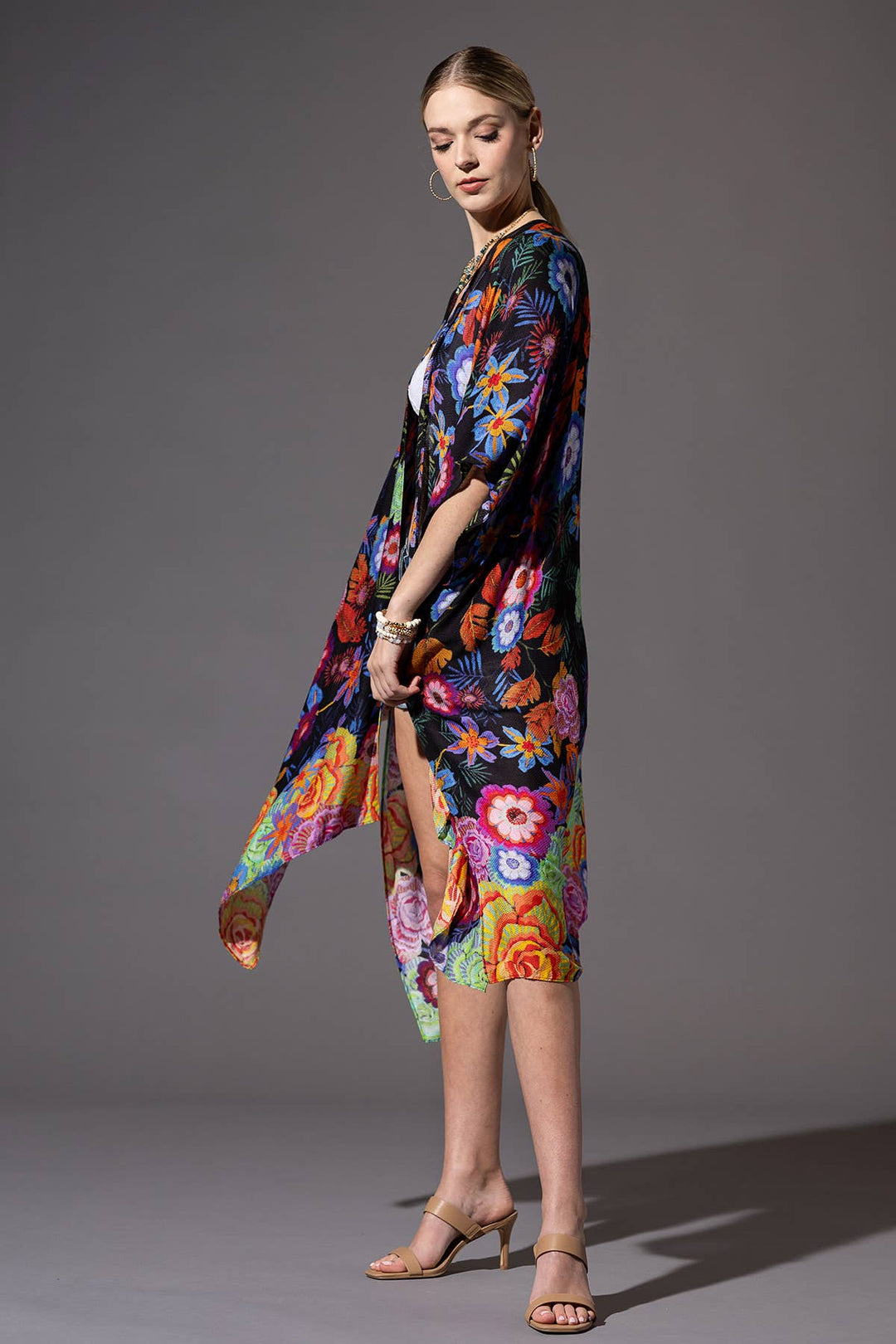 Vineyard Flower Kimono