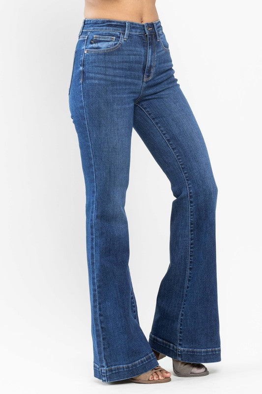 Judy Blue - High Waisted Classic Denim Flares