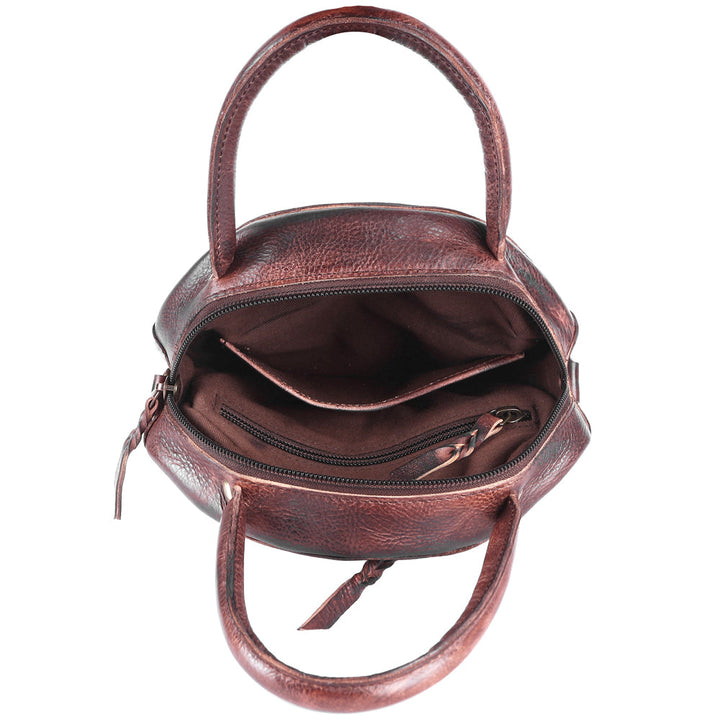 The Circle Leather Small Sling Bag