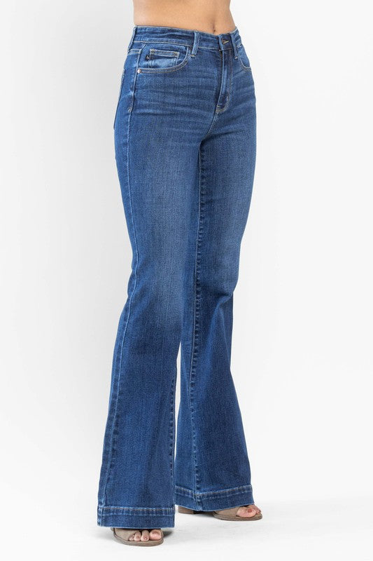 Judy Blue - High Waisted Classic Denim Flares