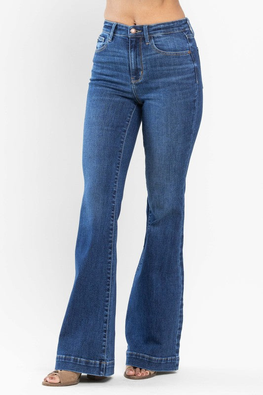 Judy Blue - High Waisted Classic Denim Flares