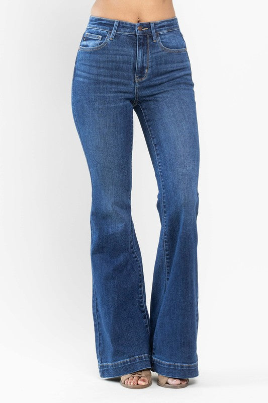 Judy Blue - High Waisted Classic Denim Flares