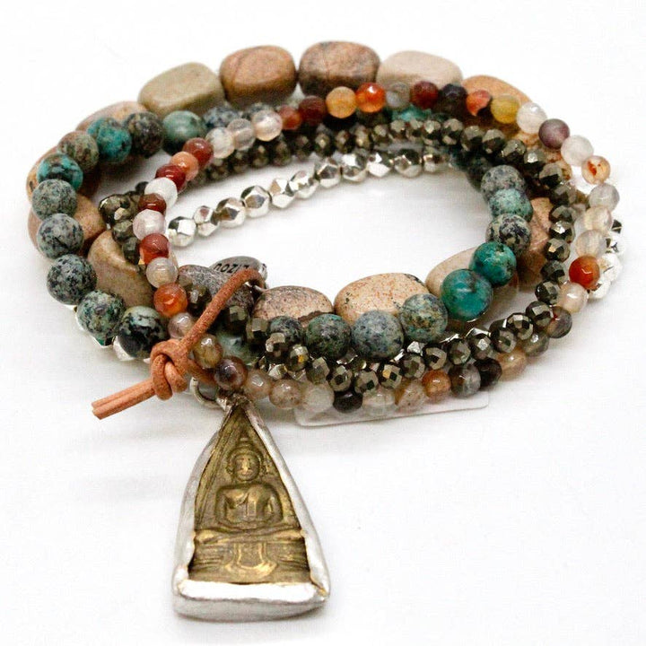 Buddah Bracelet Stack